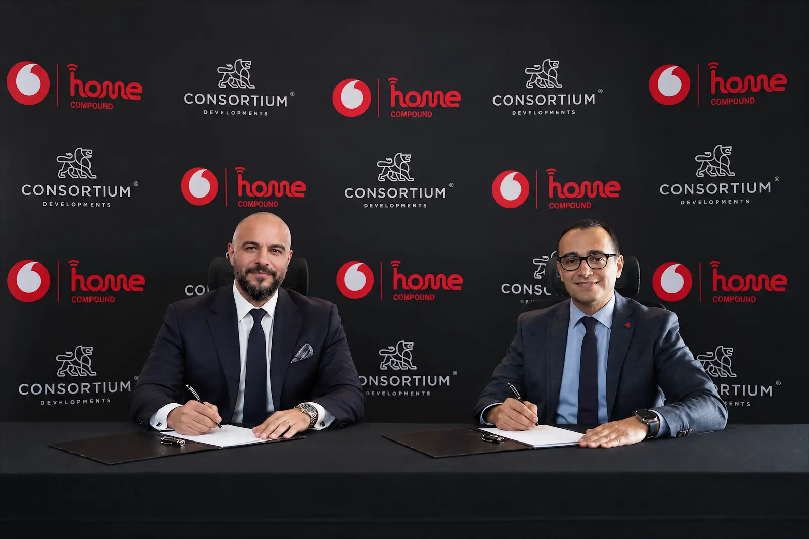 Partnership signing with Vodafone Egypt